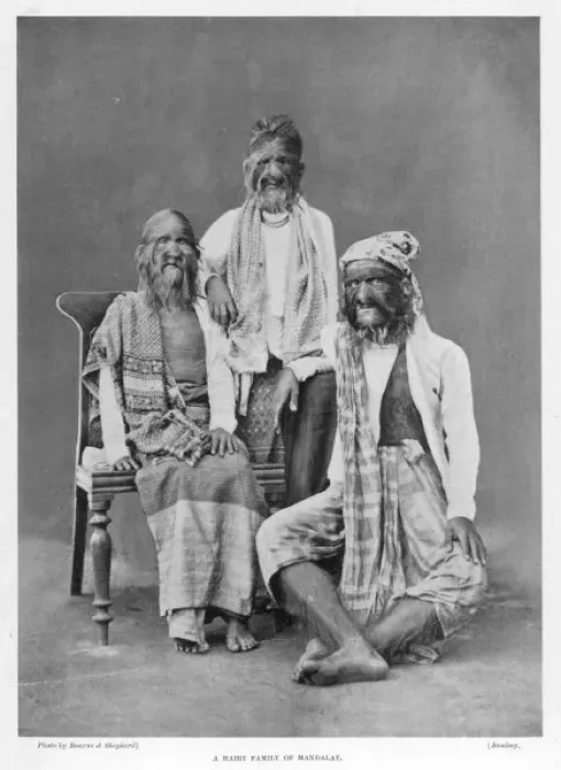 Framed Print : Hairy Folk of Mandalay Framed Print : Hairy Folk of Mandalay