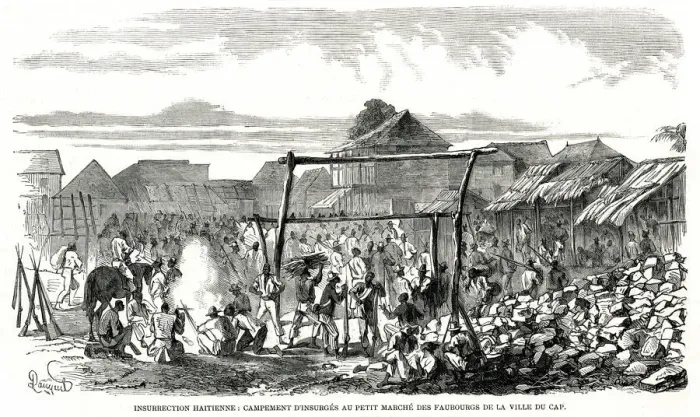 Framed Print : Haitian Insurrection Framed Print : Haitian Insurrection