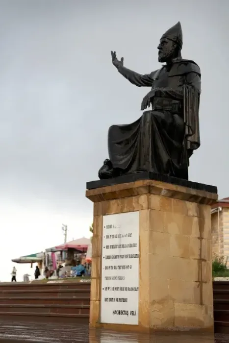 Framed Print : Haji Bektash Veli Statue in Haji Bektash Village in Nevsehir Framed Print : Haji Bektash Veli Statue in Haji Bektash Village in Nevsehir