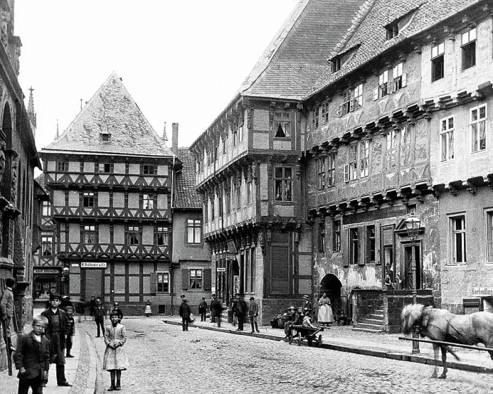 Framed Print : Halberstadt Germany Victorian period Framed Print : Halberstadt Germany Victorian period
