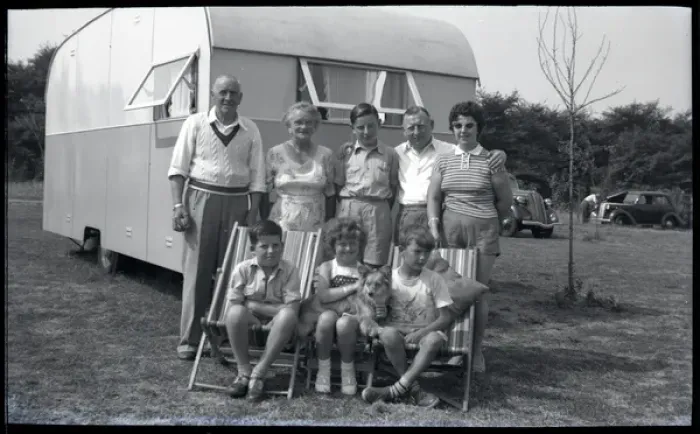 Framed Print : Halcyon Caravan Park, Hullbridge, Essex Framed Print : Halcyon Caravan Park, Hullbridge, Essex
