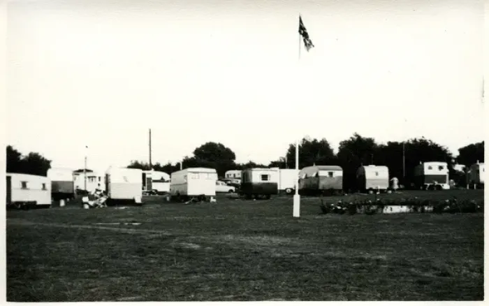 Framed Print : Halcyon Caravan Park, Hullbridge, Essex Framed Print : Halcyon Caravan Park, Hullbridge, Essex