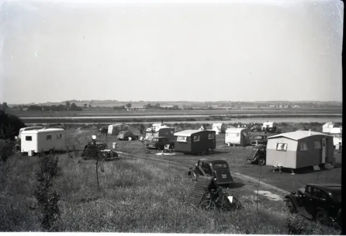 Framed Print : Halcyon Caravan Park, Hullbridge, Essex Framed Print : Halcyon Caravan Park, Hullbridge, Essex
