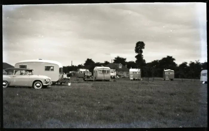 Framed Print : Halcyon Caravan Park, Hullbridge, Essex Framed Print : Halcyon Caravan Park, Hullbridge, Essex