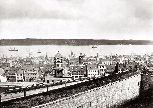 Haliax, Nova Scotia, Canada, circa 1890. Date: circa 1890
