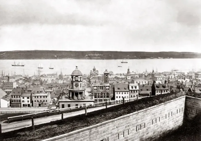 Framed Print : Haliax, Nova Scotia, Canada, circa 1890. Date: circa 1890 Framed Print : Haliax, Nova Scotia, Canada, circa 1890. Date: circa 1890
