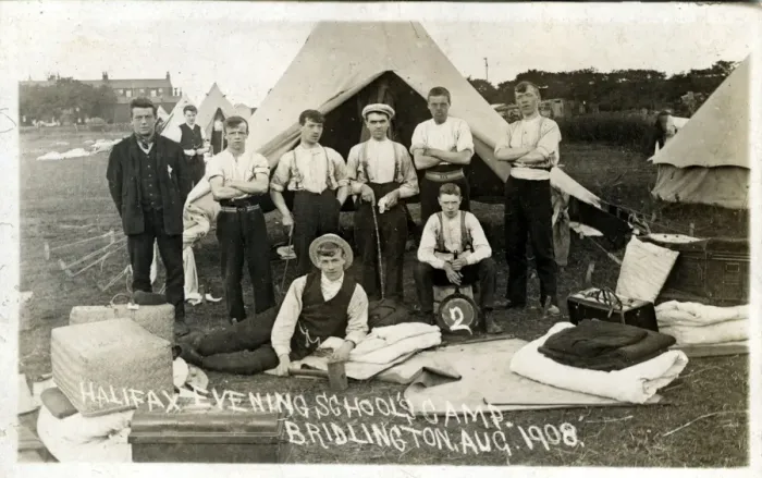 Framed Print : Halifax Evening Schools Camp, Bridlington, Yorkshire Framed Print : Halifax Evening Schools Camp, Bridlington, Yorkshire