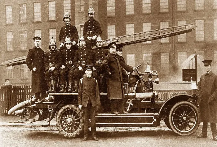 Framed Print : Halifax - fire engine Framed Print : Halifax - fire engine