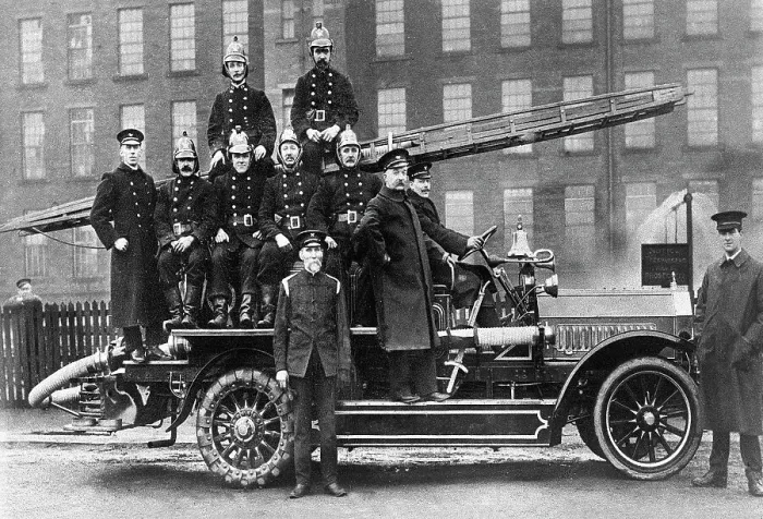 Framed Print : Halifax - fire engine Framed Print : Halifax - fire engine