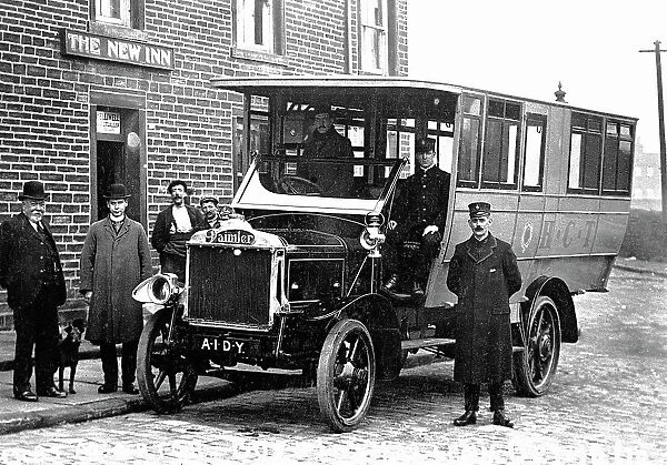 Halifax first motor bus