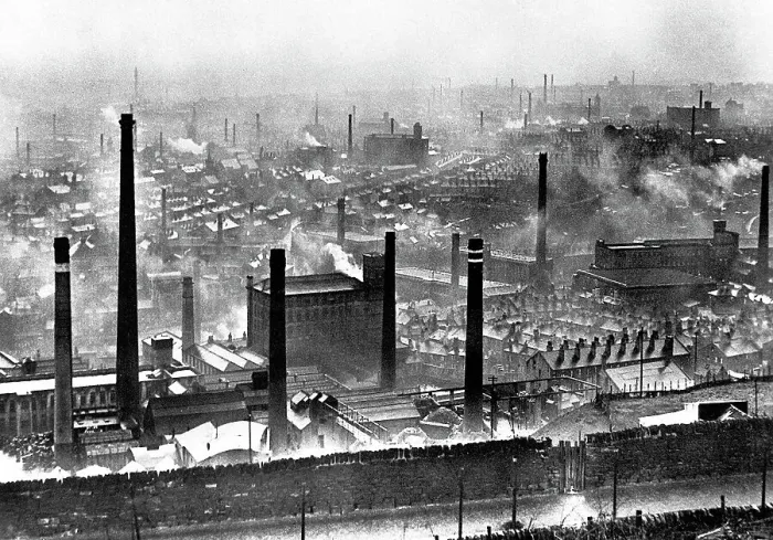 Framed Print : Halifax - Industrial view Framed Print : Halifax - Industrial view
