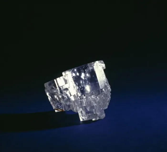 Framed Print : Halite. Transparent crystals of halite. Halite is composed of sodium chloride Framed Print : Halite. Transparent crystals of halite. Halite is composed of sodium chloride