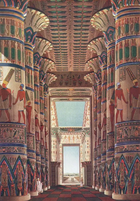Framed Print : Hall of Columns, Karnak Framed Print : Hall of Columns, Karnak