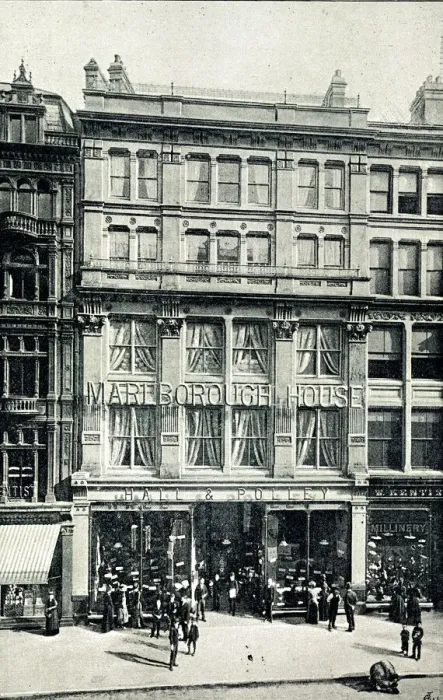 Framed Print : Hall & Polley, Drapers and Haberdashers, Birmingham Framed Print : Hall & Polley, Drapers and Haberdashers, Birmingham