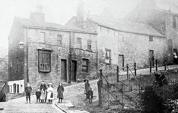 Hall Street, Burnley, early 1900s