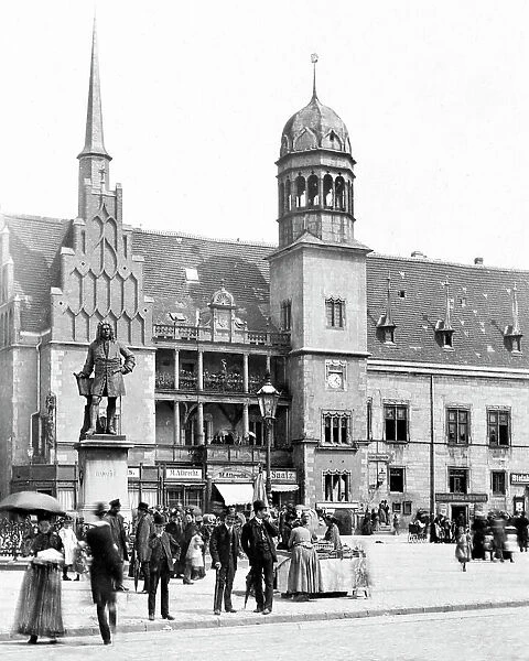 Halle Town Hall Germany Victorian period
