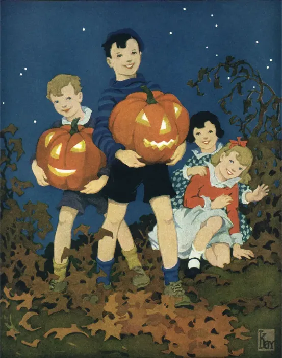 Framed Print : Halloween Fun Date: 1934 Framed Print : Halloween Fun Date: 1934
