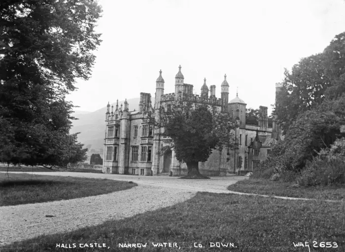 Framed Print : Halls Castle, Narrow Water, Co. Down Framed Print : Halls Castle, Narrow Water, Co. Down