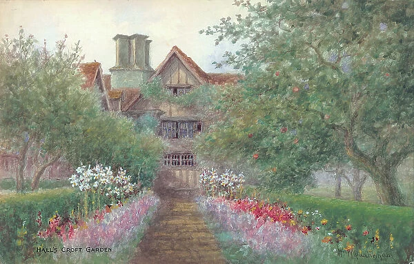 Hall's Croft garden, Stratford-upon-Avon