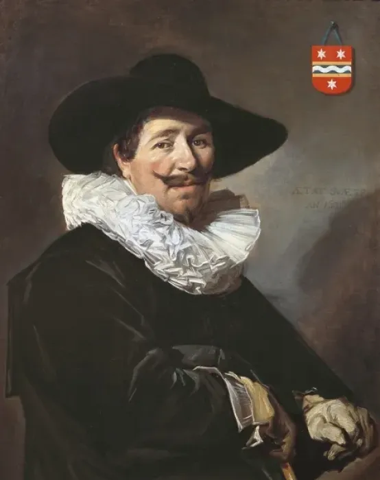 Framed Print : HALS, Frans (1580-1666). Portrait of Andries Framed Print : HALS, Frans (1580-1666). Portrait of Andries