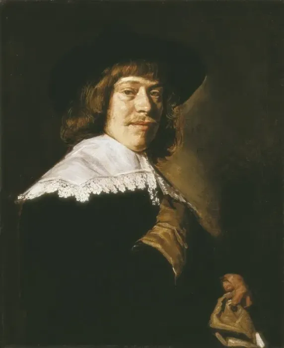 Framed Print : HALS, Frans (1580-1666). Portrait of a Young Framed Print : HALS, Frans (1580-1666). Portrait of a Young