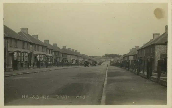 Framed Print : Halsbury Road West Framed Print : Halsbury Road West