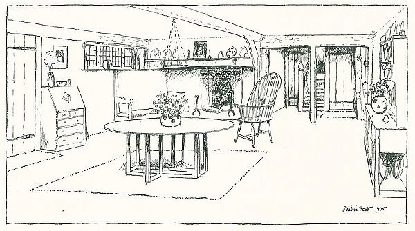 Halycon Cottage Living Room