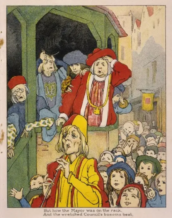 Framed Print : Hamelin Mayor Upset Framed Print : Hamelin Mayor Upset