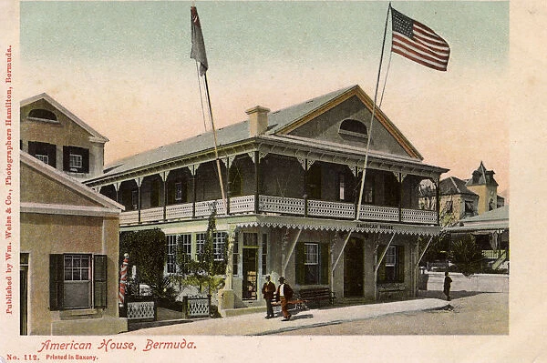 Hamilton, Bermuda - American House Hotel