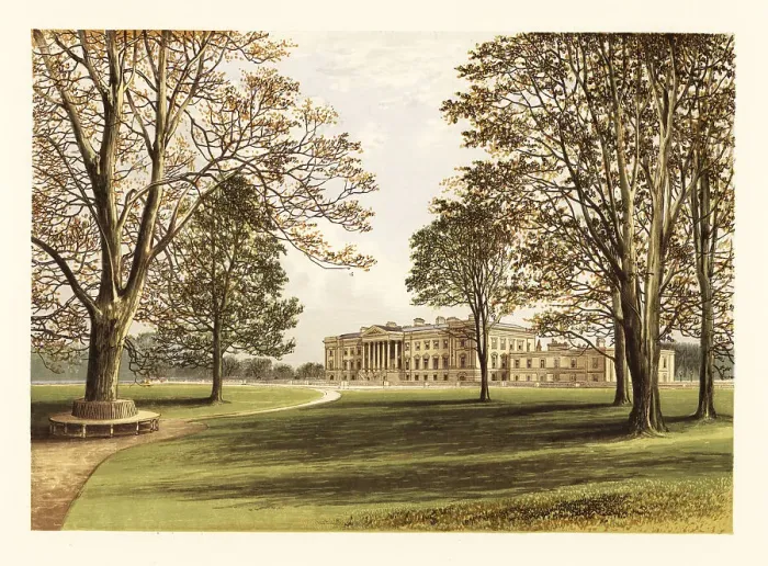 Framed Print : Hamilton Palace, Lanarkshire, Scotland Framed Print : Hamilton Palace, Lanarkshire, Scotland