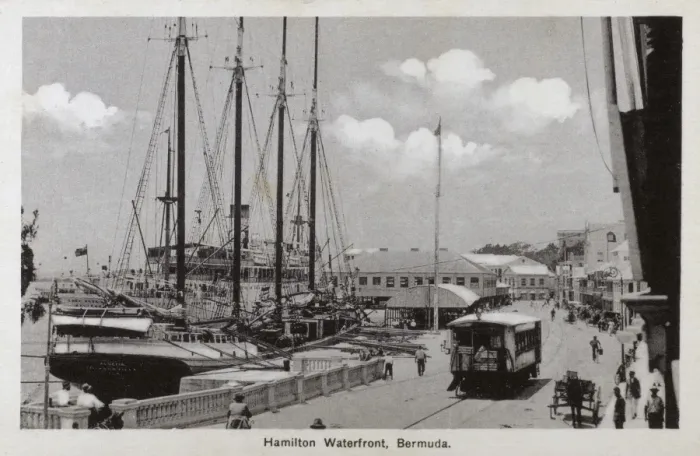 Framed Print : Hamilton Waterfront, Bermuda Framed Print : Hamilton Waterfront, Bermuda
