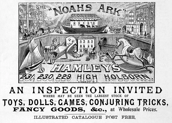 HAMLEY'S ADVERT 1894