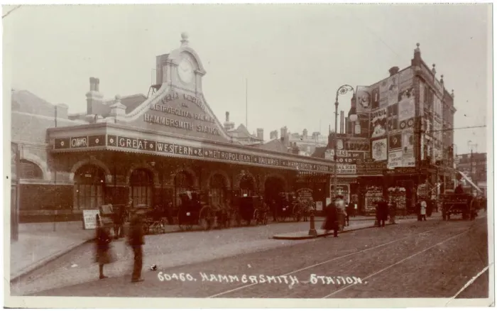 Framed Print : Hammersmith Station Framed Print : Hammersmith Station