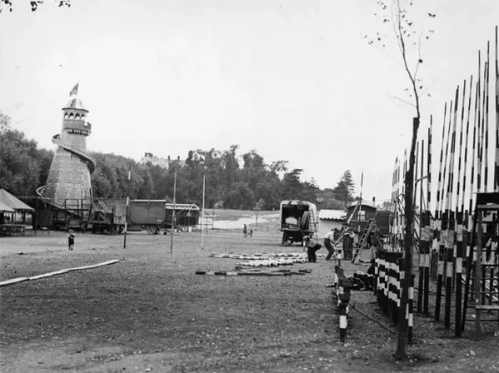 Framed Print : Hampstead Fair 1930S Framed Print : Hampstead Fair 1930S