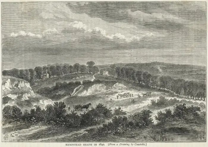 Framed Print : Hampstead Heath Framed Print : Hampstead Heath