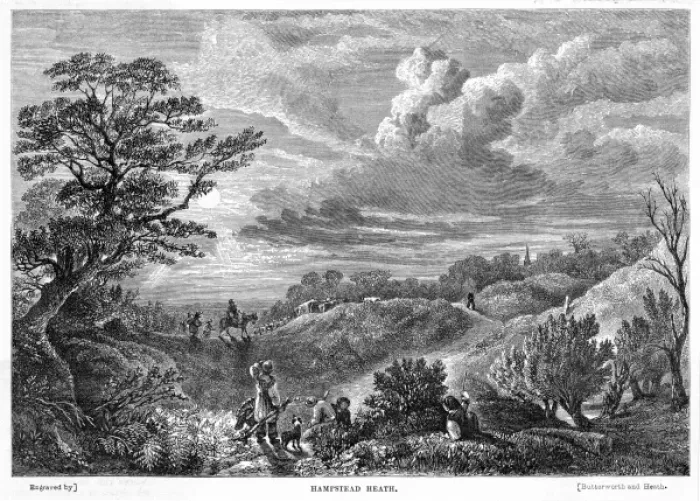 Framed Print : Hampstead Heath Framed Print : Hampstead Heath