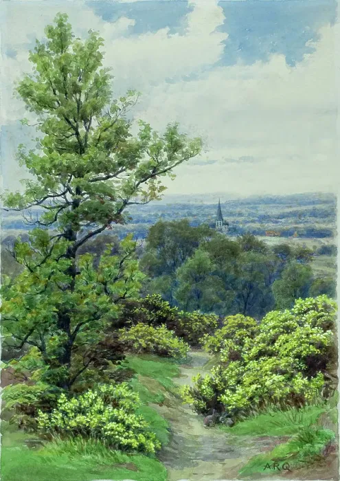 Framed Print : Hampstead Heath, London Framed Print : Hampstead Heath, London