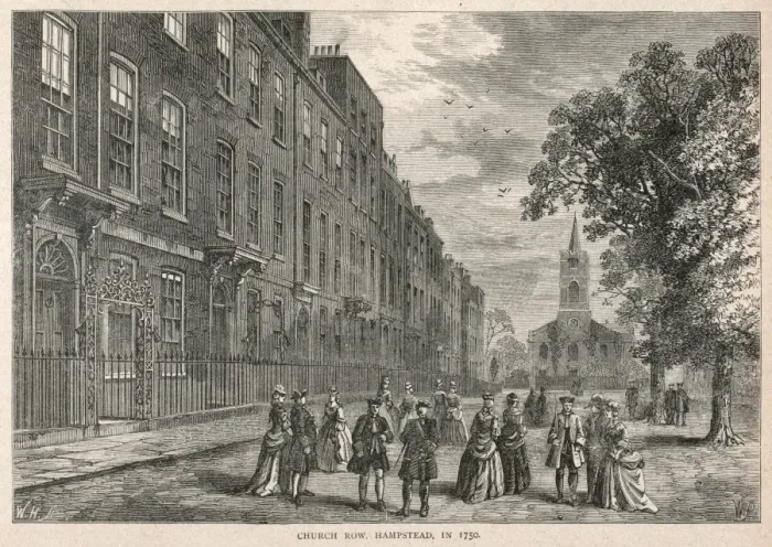 Framed Print : Hampstead, London Framed Print : Hampstead, London