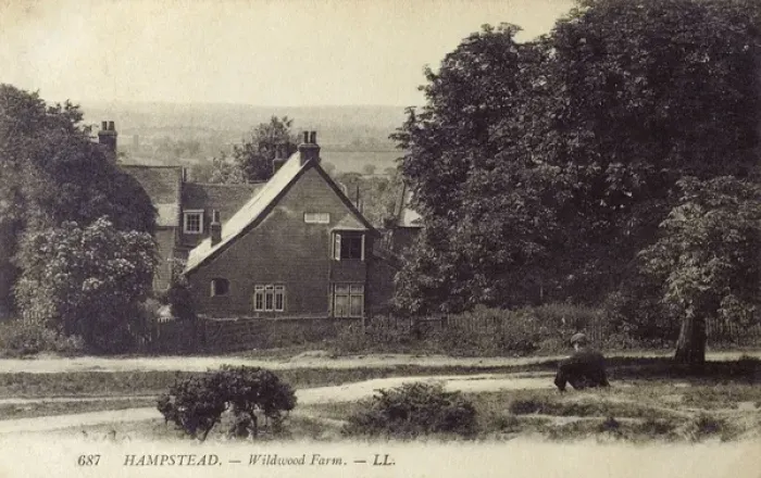 Framed Print : Hampstead, London - Wildwood Farm Framed Print : Hampstead, London - Wildwood Farm