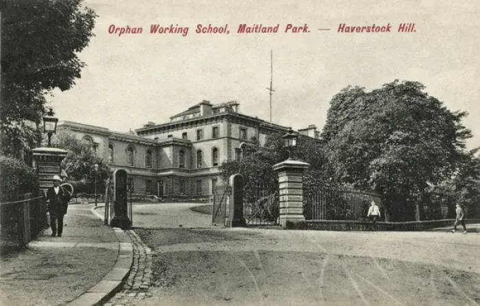 Framed Print : Hampstead Orphan Working School Framed Print : Hampstead Orphan Working School