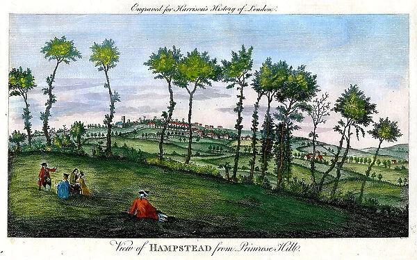 Hampstead From Primrose Hill
