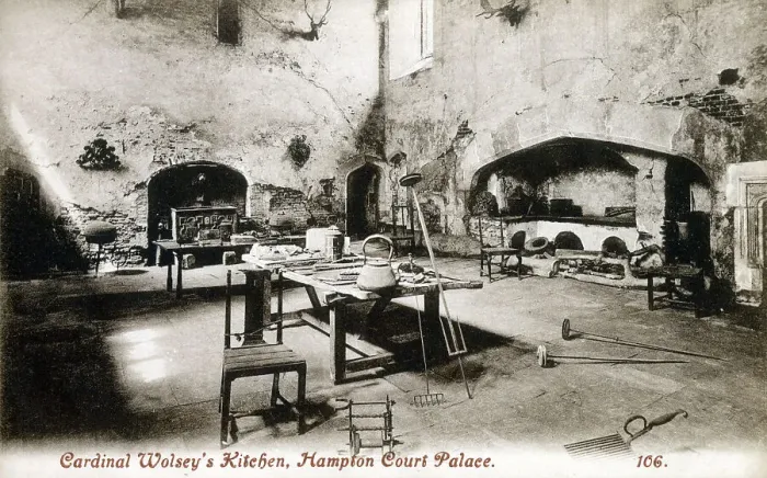 Framed Print : Hampton Court Palace - Cardinal Wolsey's Kitchen Framed Print : Hampton Court Palace - Cardinal Wolsey's Kitchen