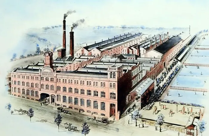 Framed Print : Hand coloured illustration of CWS Crumpsall Biscuit Framed Print : Hand coloured illustration of CWS Crumpsall Biscuit