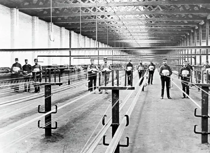 Framed Print : Hand spinning rope, The Belfast Ropework Company Ltd Framed Print : Hand spinning rope, The Belfast Ropework Company Ltd