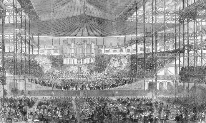 Framed Print : Handel Crystal Palace Framed Print : Handel Crystal Palace