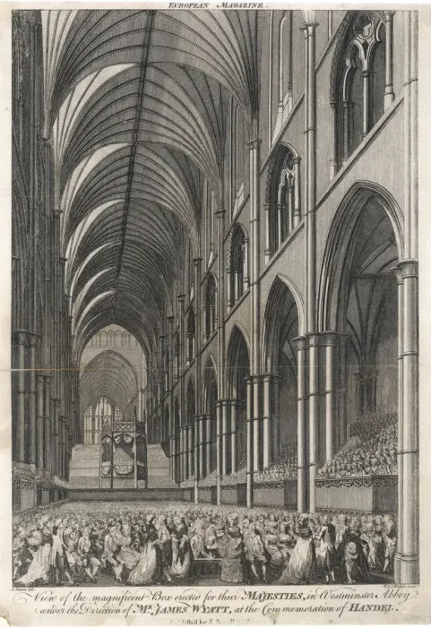 Framed Print : HANDEL FESTIVAL, LONDON Framed Print : HANDEL FESTIVAL, LONDON