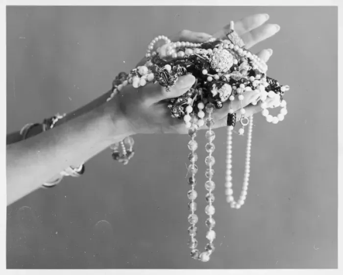 Framed Print : A Handful of Jewellery Framed Print : A Handful of Jewellery