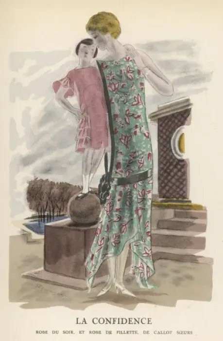 Framed Print : Handkerchief Hem 1924 Framed Print : Handkerchief Hem 1924
