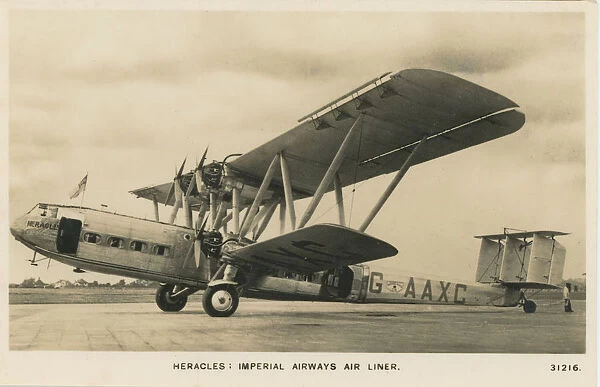 Handley Page Biplane (Heracles - Imperial Airways)