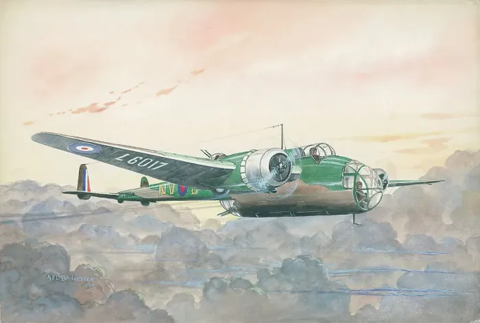 Framed Print : Handley Page Hampden, WWII aircraft Framed Print : Handley Page Hampden, WWII aircraft